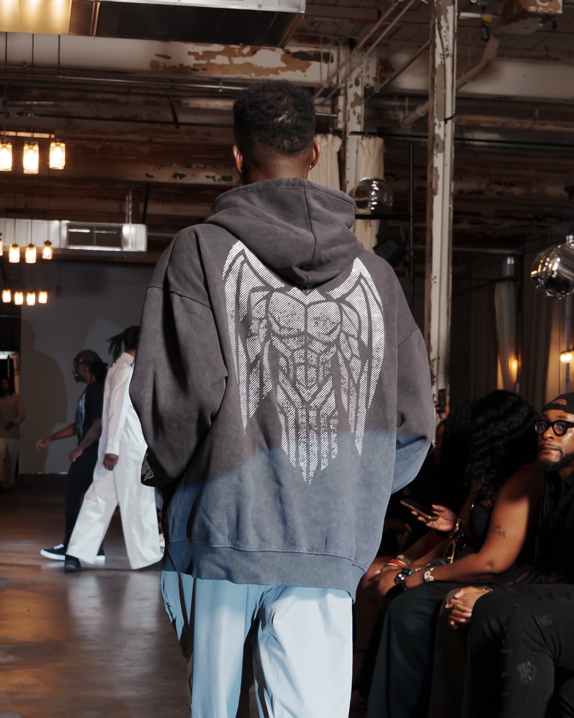 The Sharp Gentlemen Society on the runway